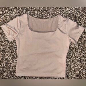 Chic Beige Crop Top for Women